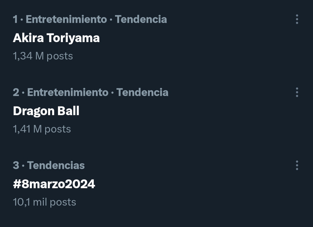 akira toriyama trending topic