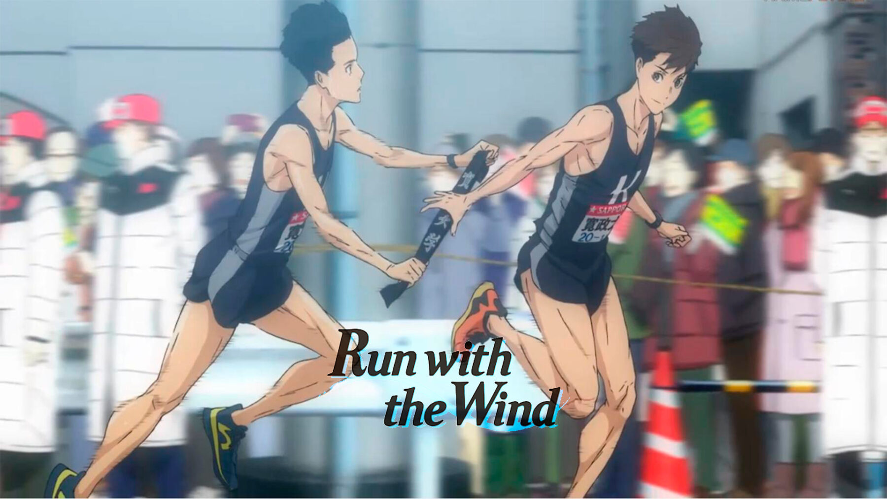 kaze ga tsuyoku fuiteriu anime de deportes atletismo